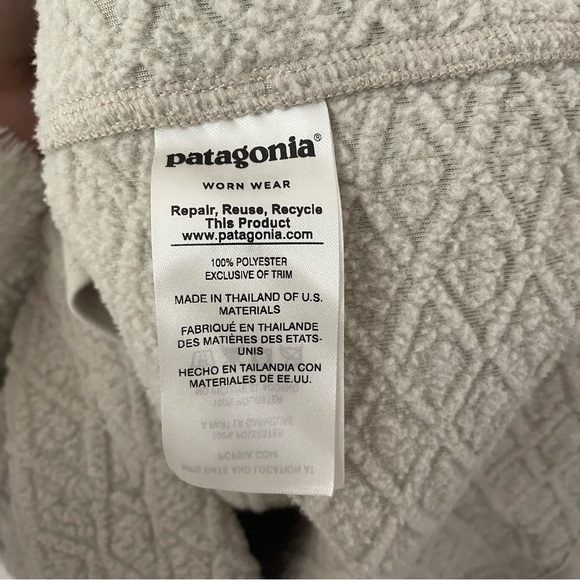 PATAGONIA | Patagonia Diamond Capilene Hoody Fleece Jacket - Picture 4 of 5